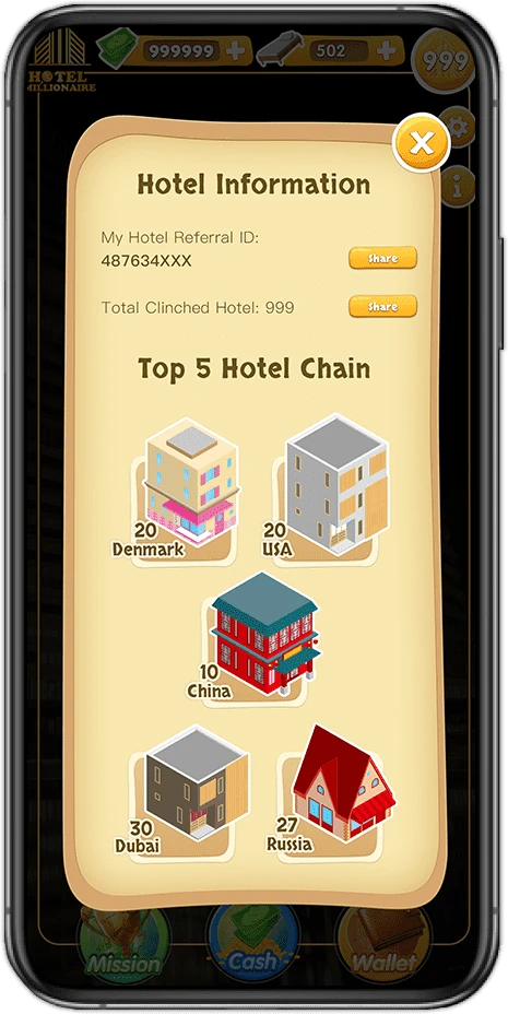 Hotel-Millionaire一款模拟经营酒店手游