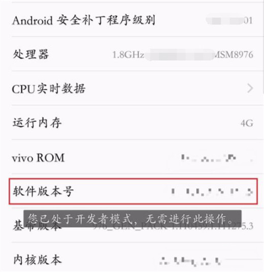 vivox23怎么找开发者选项