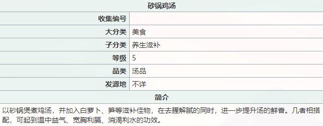 江湖悠悠砂锅鸡汤食谱配方分享