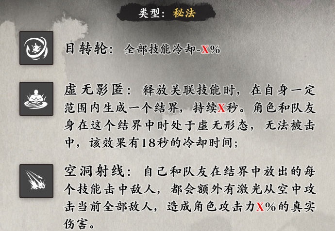 影之刃3玄目凝天心法效果及强度分析