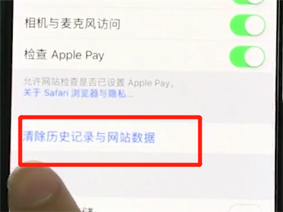 苹果浏览器safari历史记录如何删除