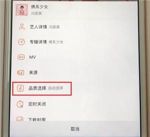 虾米音乐音效设置