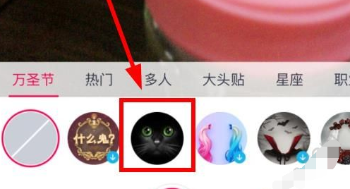 万圣节黑猫装扮