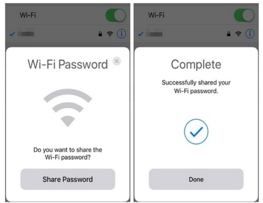 iphone中使用自带wifi共享功能的具体操作方法是