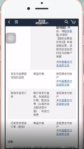 亚马逊海外购中退货运费的详情介绍是什么