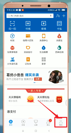 支付宝app中升级的具体操作步骤是什么