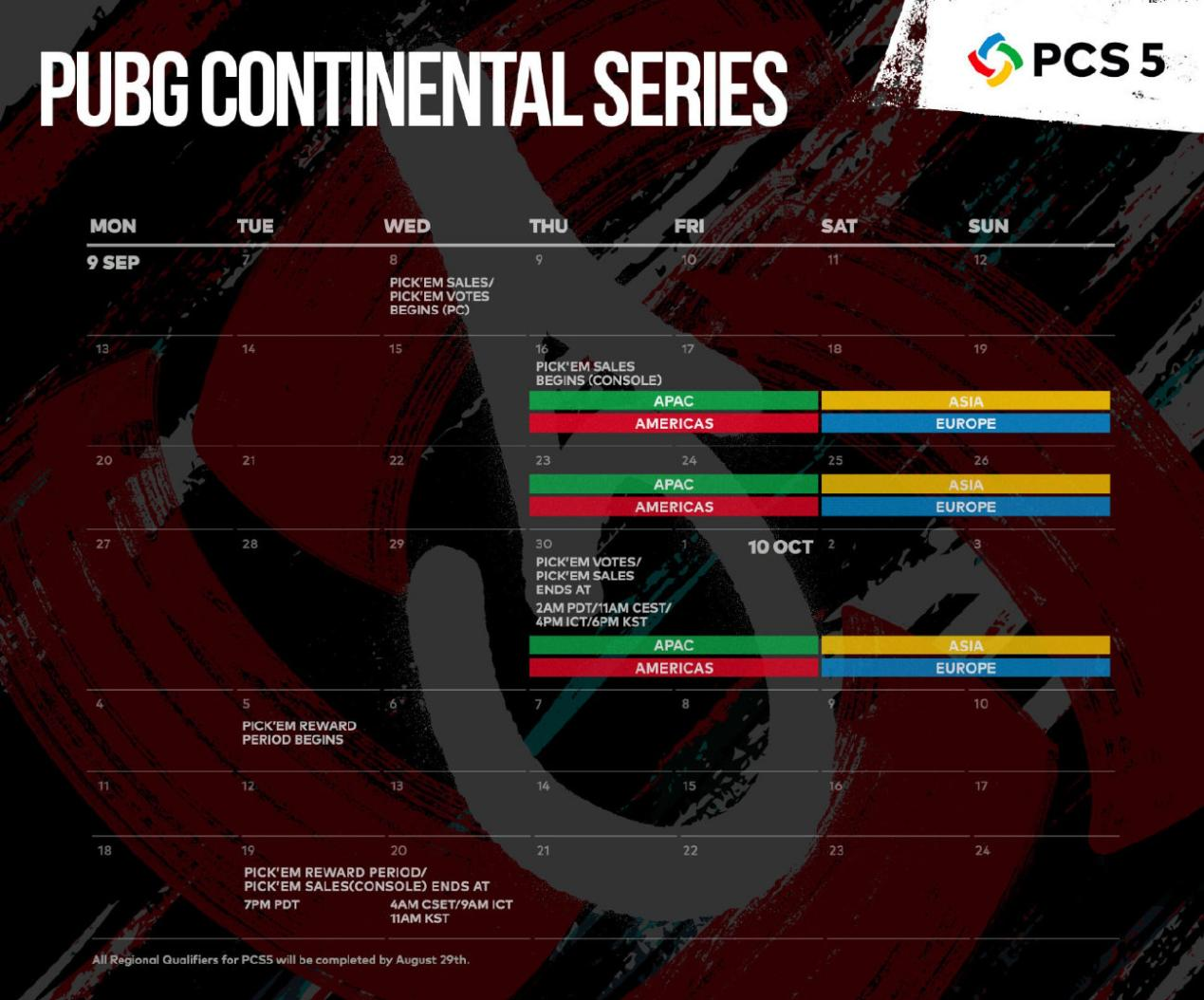 PCS5洲际赛盛大开赛！全球豪强齐聚一堂争夺PGC名额！