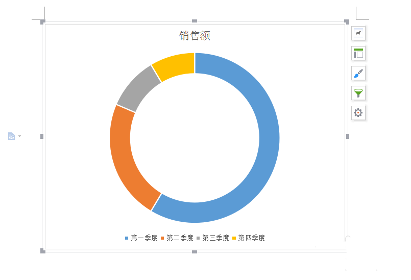 wps如何做环形图