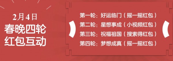 百度中摇春晚红包的具体操作方法是什么