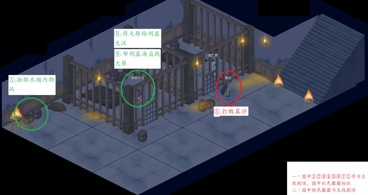 江湖悠悠落雁岛完美通关攻略