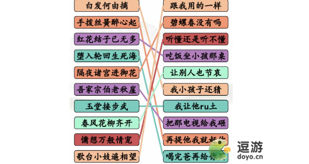 汉字找茬王完成狂飙台词押韵挑战通关攻略