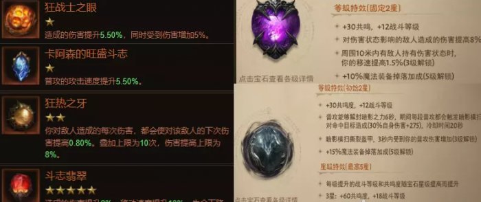 《暗黑破坏神不朽》各氪度猎魔人宝石怎么选 猎魔人各氪度宝石选择