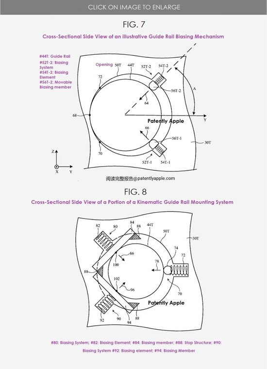 Apple Vision Pro 显示模块系统新专利：支持导轨以适应不同用户瞳距