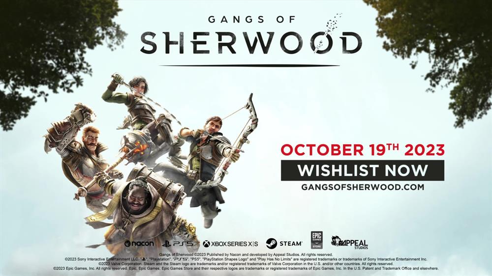 多人合作动作游戏《Gangs of Sherwood》新预告  10月19日正式发售