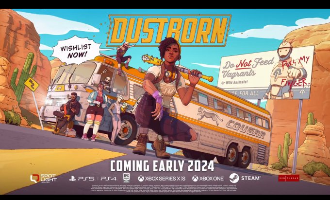 剧情向动作冒险游戏《Dustborn》正式宣传片公开 将于明年初发售