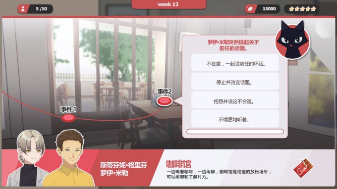 互动式小说游戏《红娘社》Steam页面上线 支持中文