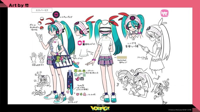 初音未来×《宝可梦》首只联动宝可梦“美洛耶塔”正式公开