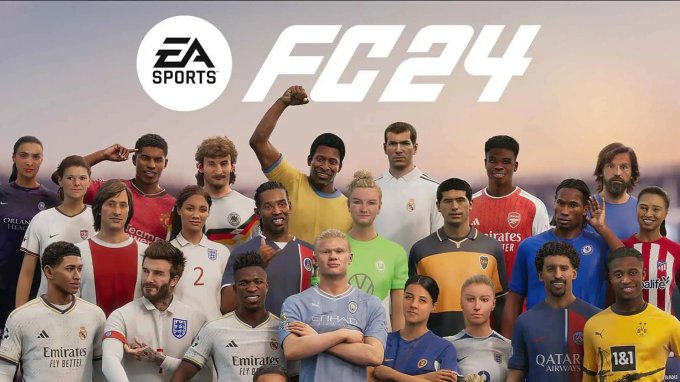 EA发布《EA Sports FC 24》顶级球员名单 包括评分排名前24的选手