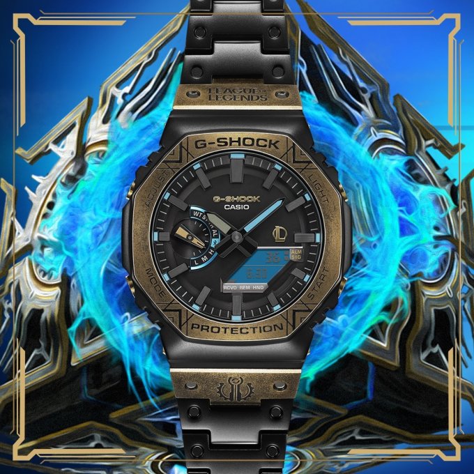 卡西欧G-SHOCK联动《英雄联盟》推出全新表款 10月陆续开卖