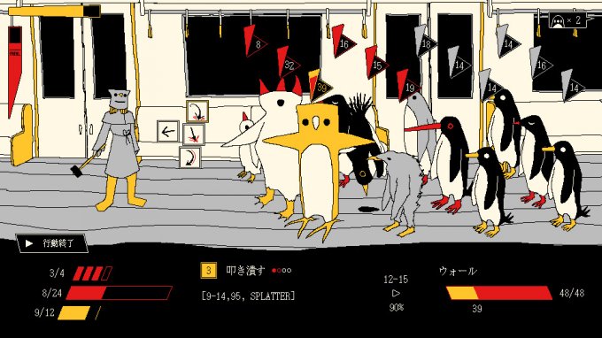 迷宫探索RPG《METRO PENGUIN EUTOPIA》上架Steam