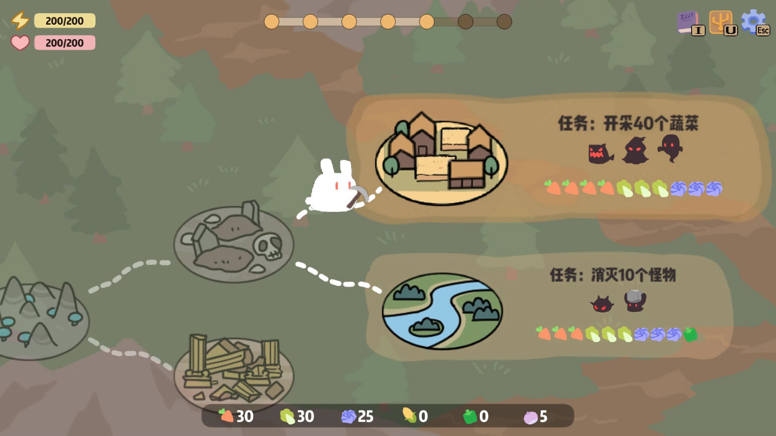 《挖菜吧兔》Steam页面上线 2024年第二季度发售