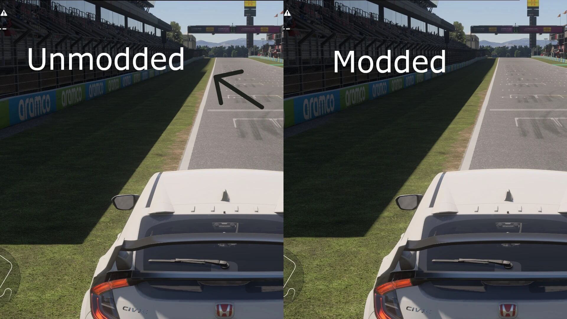 《极限竞速：Motorsport》MOD优化远距离阴影视觉效果