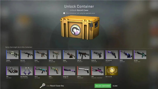 csgo箱子掉落机制介绍