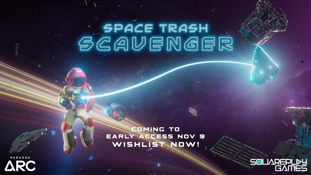 《Space Trash Scavenger》发售日预告 11月10日正式发售