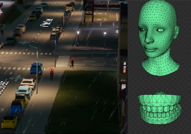 疑似发现《城市：天际线2》卡顿缘由 NPC建模精致到牙齿