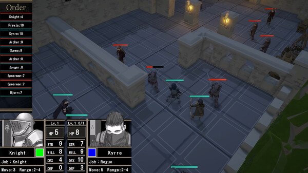 复古风战旗RPG游戏《Indomitable Blade》上架Steam 暂不支持中文