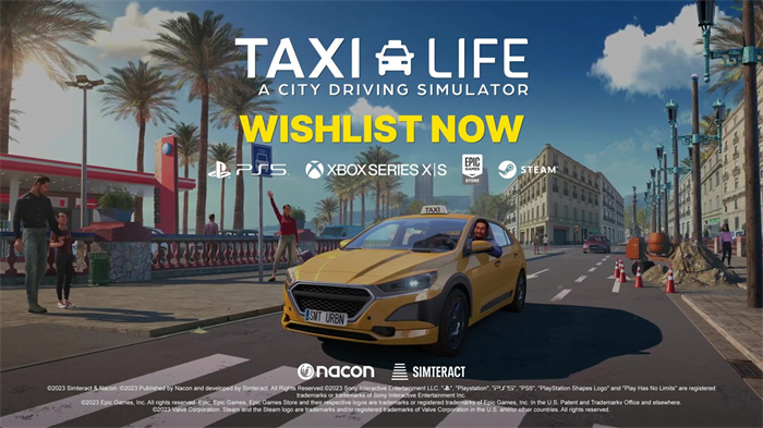 模拟经营新游《Taxi Life》发布新预告 将于明年2月发售