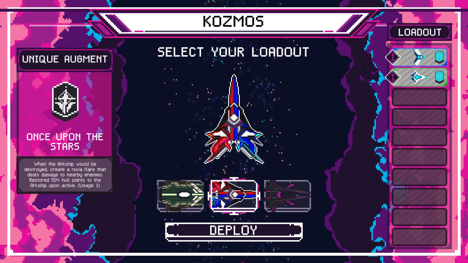 《Ark of The Kosmoz》Steam页面上线 肉鸽宇宙射击