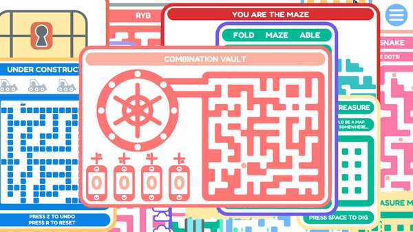 益智迷宫小游戏《20 Small Mazes》免费上架Steam