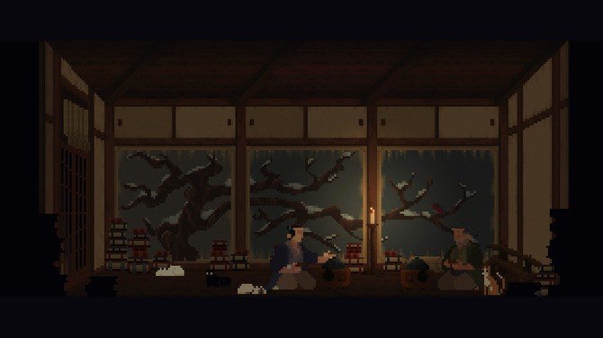 横版动作游戏《1000 Cuts: Jomaku》序章免费上线Steam