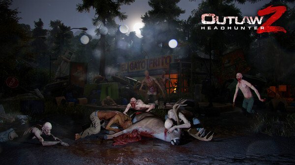 末日僵尸生存新作《OutlawZ:Headhunter》上架Steam