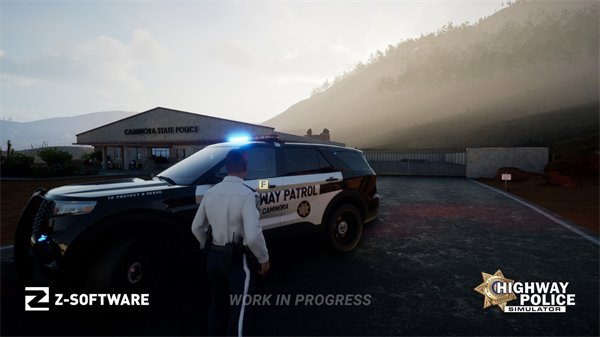 《公路警察模拟器》上架Steam 年内登陆PC/PS5/Xbox