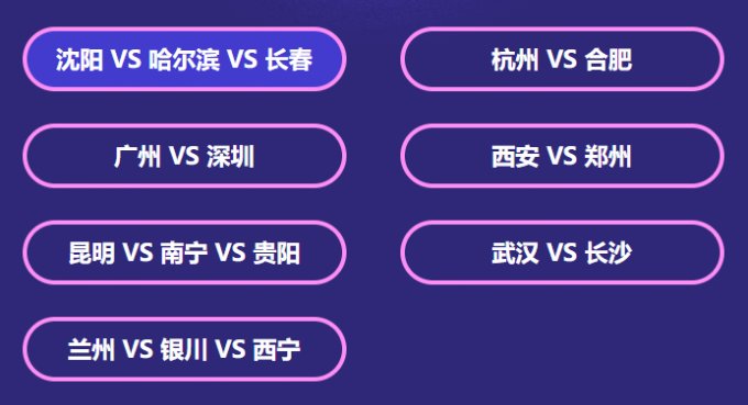 《街头篮球》SFSA全国超级联赛城市投票正式开启