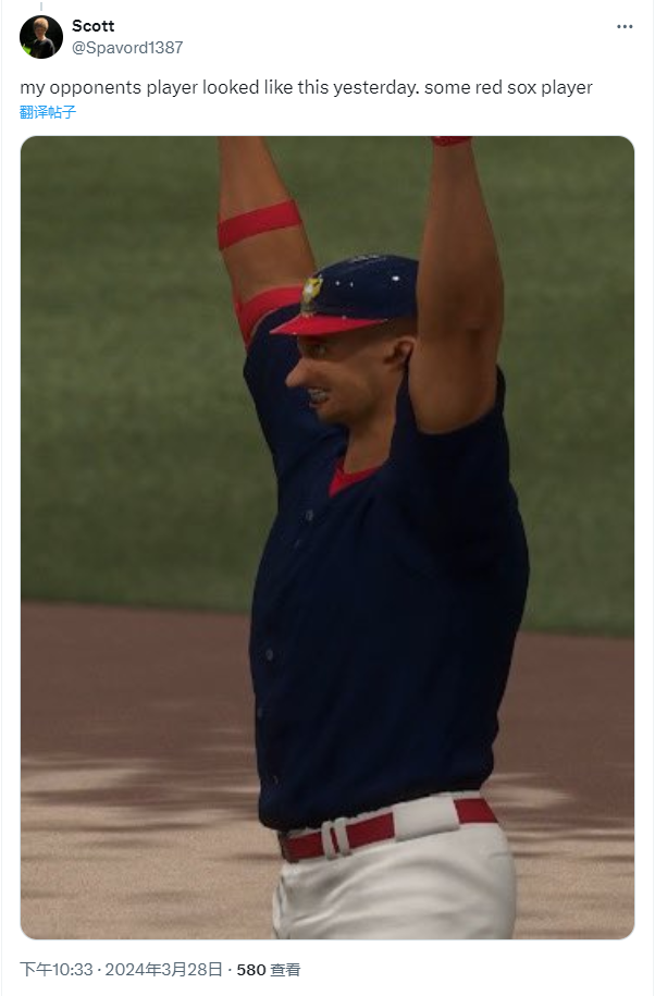 《MLB The Show 24》新补丁导致球员“变脸”企鹅人