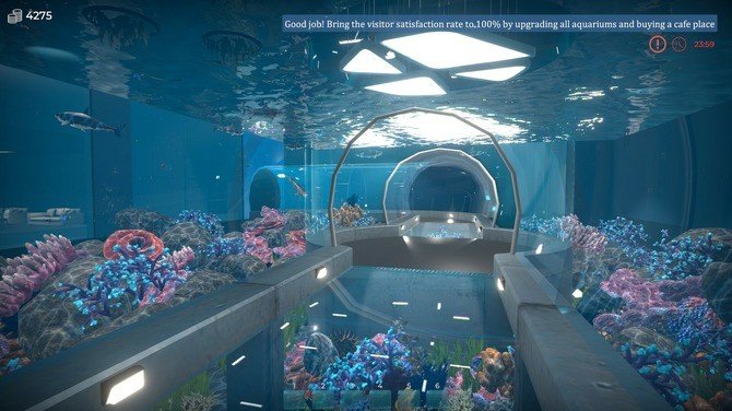 水族馆模拟经营《水族馆长》登陆Steam 限时25%优惠中