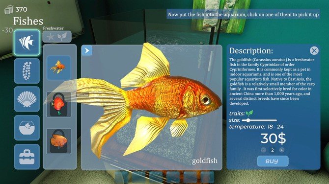 水族馆模拟经营《水族馆长》登陆Steam 限时25%优惠中