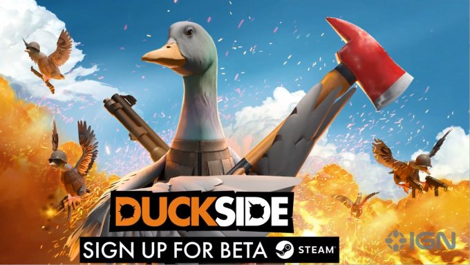 多人开放世界游戏《Duckside》预告公布 现已上架Steam