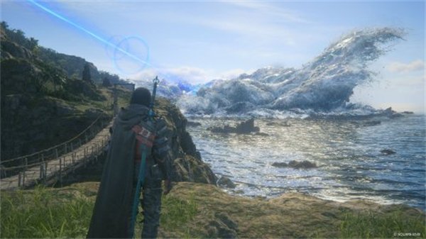 颇具气势的利维坦！《FF16》官方发布DLC＂沧海恸哭＂新截图