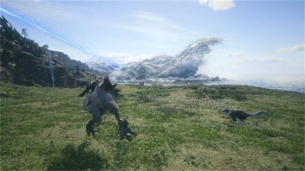 颇具气势的利维坦！《FF16》官方发布DLC＂沧海恸哭＂新截图