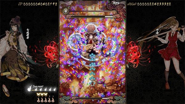 弹幕射击名作《食魂徒：百花妖乱》登陆Switch