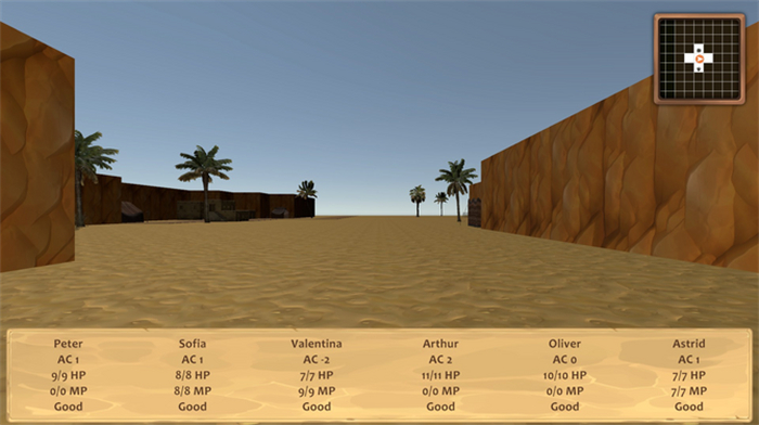 《Crossing The Sands》上线Steam 复古3D迷宫RPG