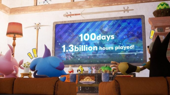 《幻兽帕鲁》玩家投入游戏总时长超13亿小时！