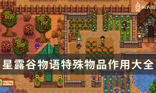 《星露谷物语》特殊物品能力一览 特殊物品作用大全