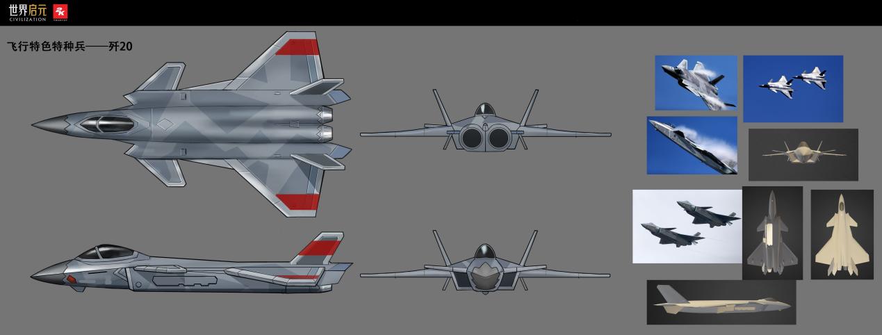 国之重器歼20联动《世界启元》树立策略游戏联动新标杆