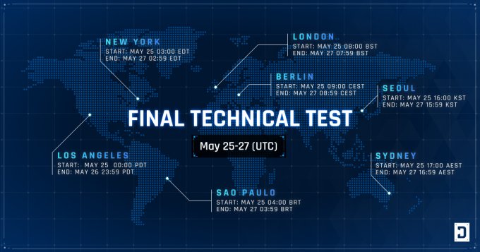 《第一后裔》5月24日15:00开启最终技术测试预加载