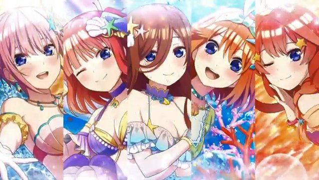 《五等分的花嫁 五等消除剧情合集 2nd》第二弹PV公开